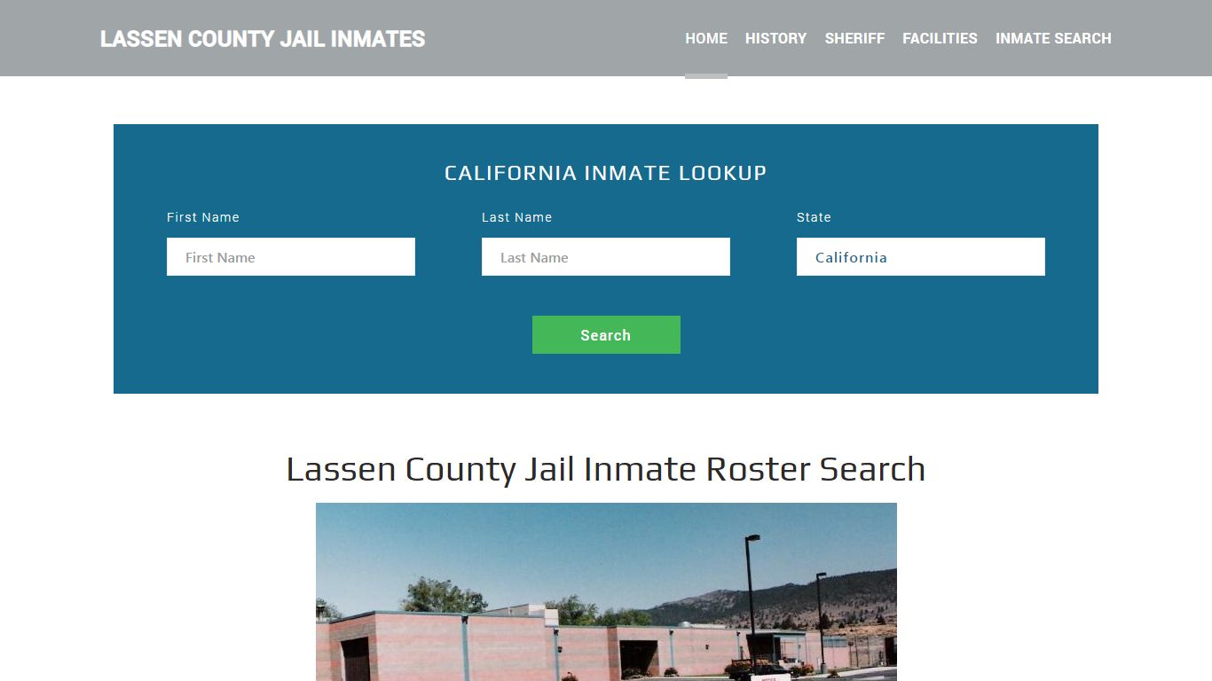 Lassen County Jail Inmate Roster Lookup, Susanville, CA